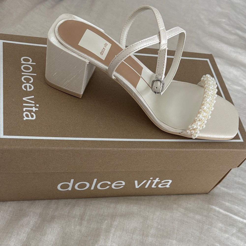 Dolce Vita Women's Pearl Embellished Heels